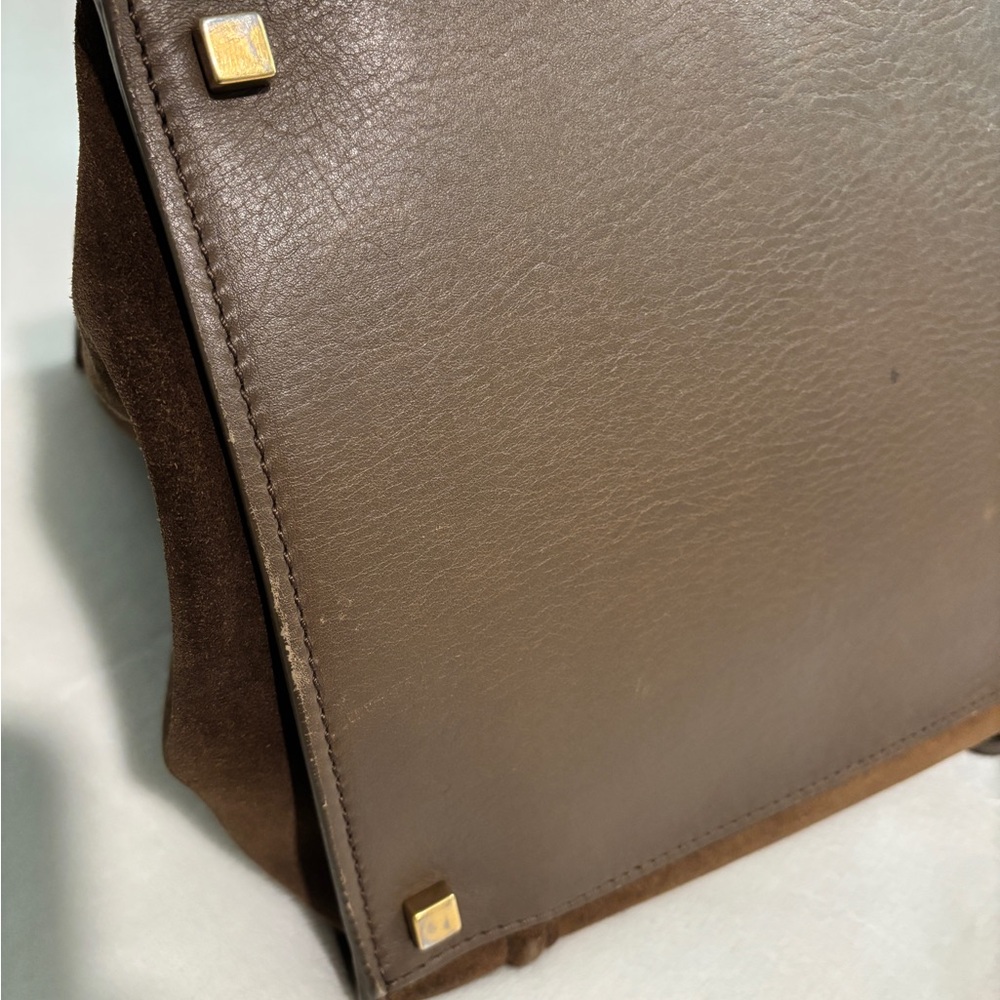 Celine Luggage Phantom Suede Tote Bag - Picture 11 of 16